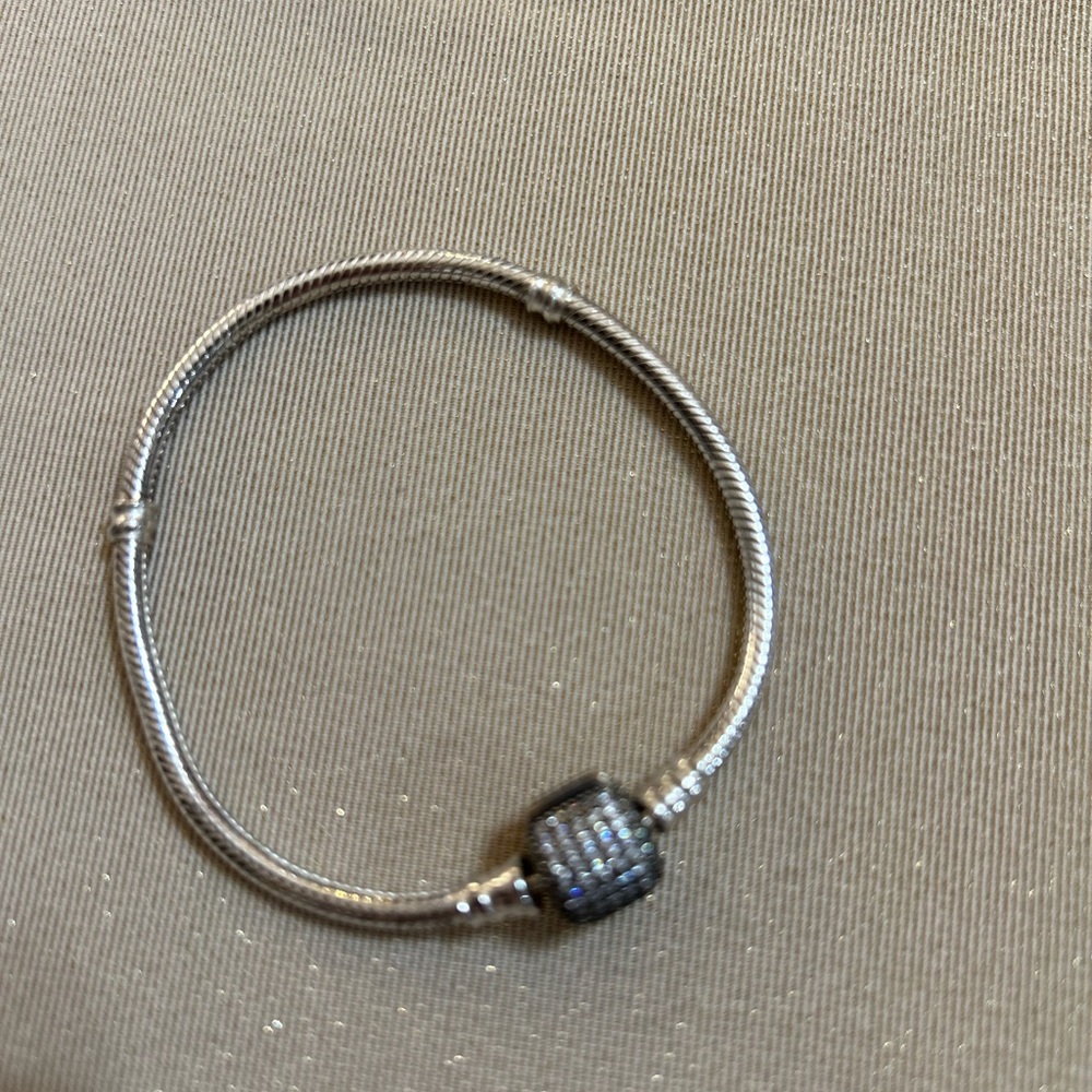 Pandora and crystal bracelet small